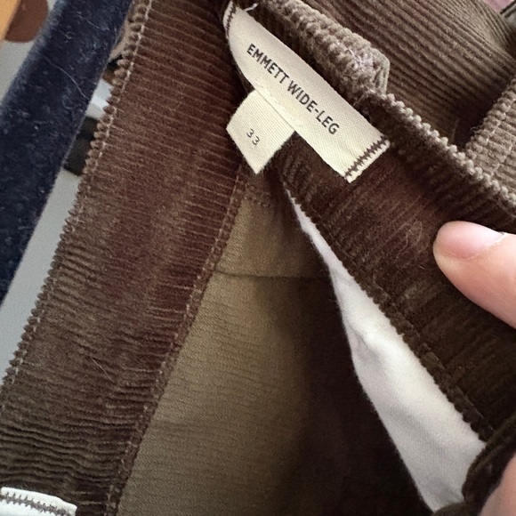 Madewell Emmett Wide Leg in Courdoroy - Picture 2 of 3